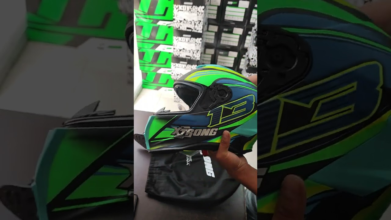 Como cambiar la Mica de casco Xtrong 820