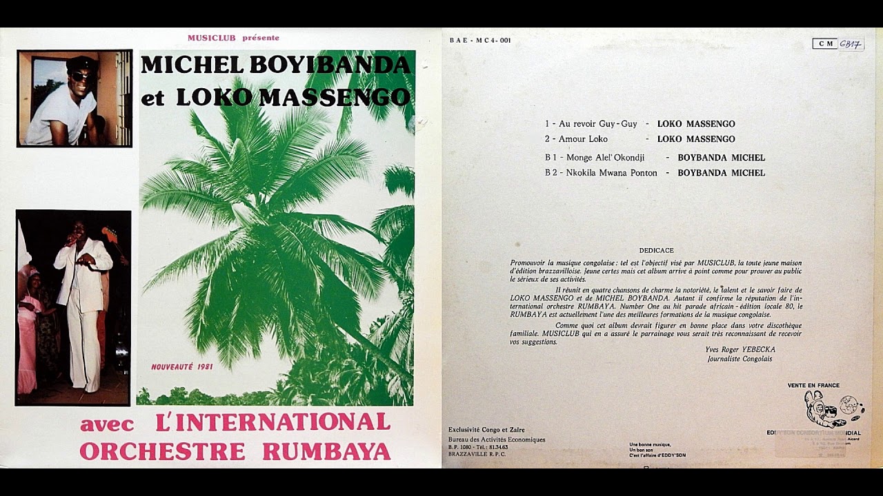 Michel Boyibanda & Loko Massengo with L' International Orchestre Rumbaya, 