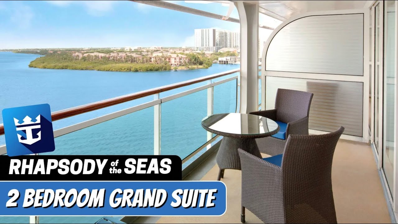 Rhapsody of the Seas | 2 Bedroom Grand Suite | Full Walkthrough Tour & Review | 2024