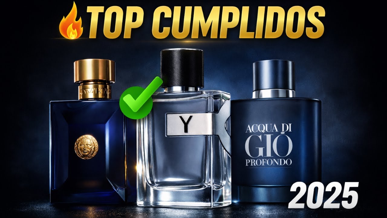 Los PERFUMES con más CUMPLIDOS del 2025 🔝 : Los aromas con más comentarios del año