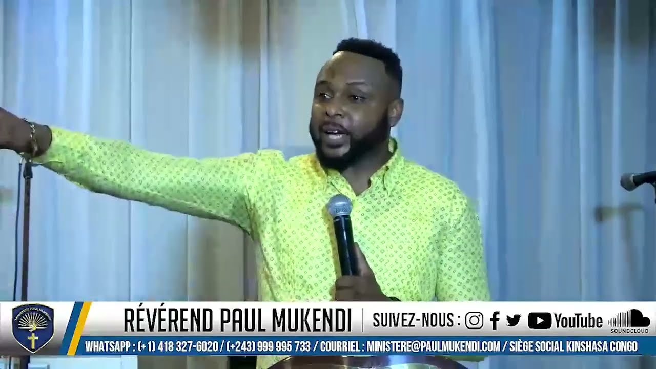 LE RESPECT QUE TU AS ENVERS DIEU DÉTERMINE CE QUE TU VAS RECEVOIR | Rév Paul Mukendi