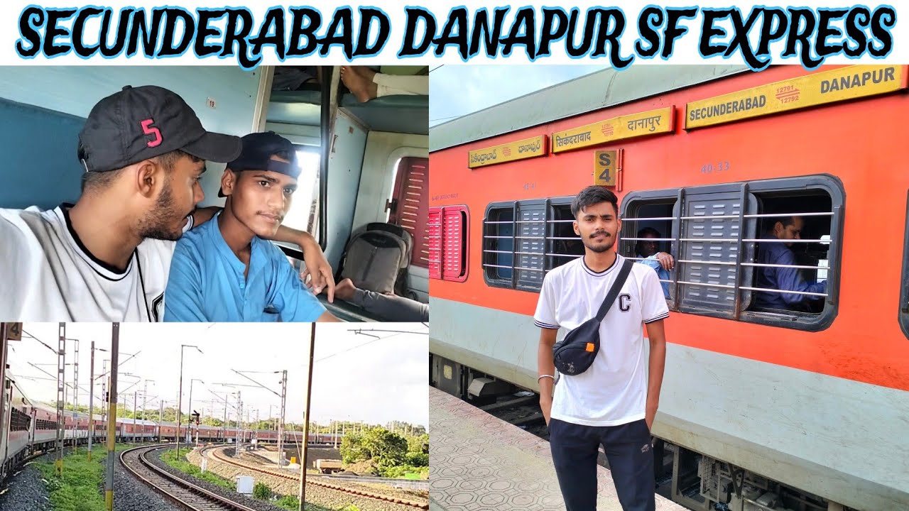 Kya Raftaar Hai 🔥 || Secunderabad Danapur SF Express Train Journey In Sleeper Coach
