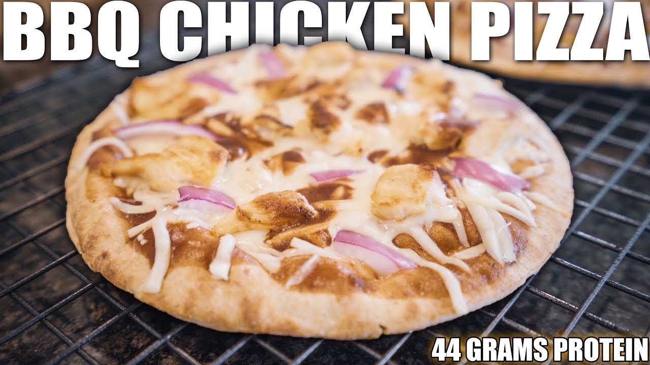 BBQ Chicken Pita Pizza | High Protein Low Carb Recipe