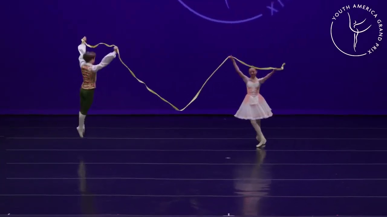 2025 YAGP Dallas La fille mal gardée - pas de deux ballet competition