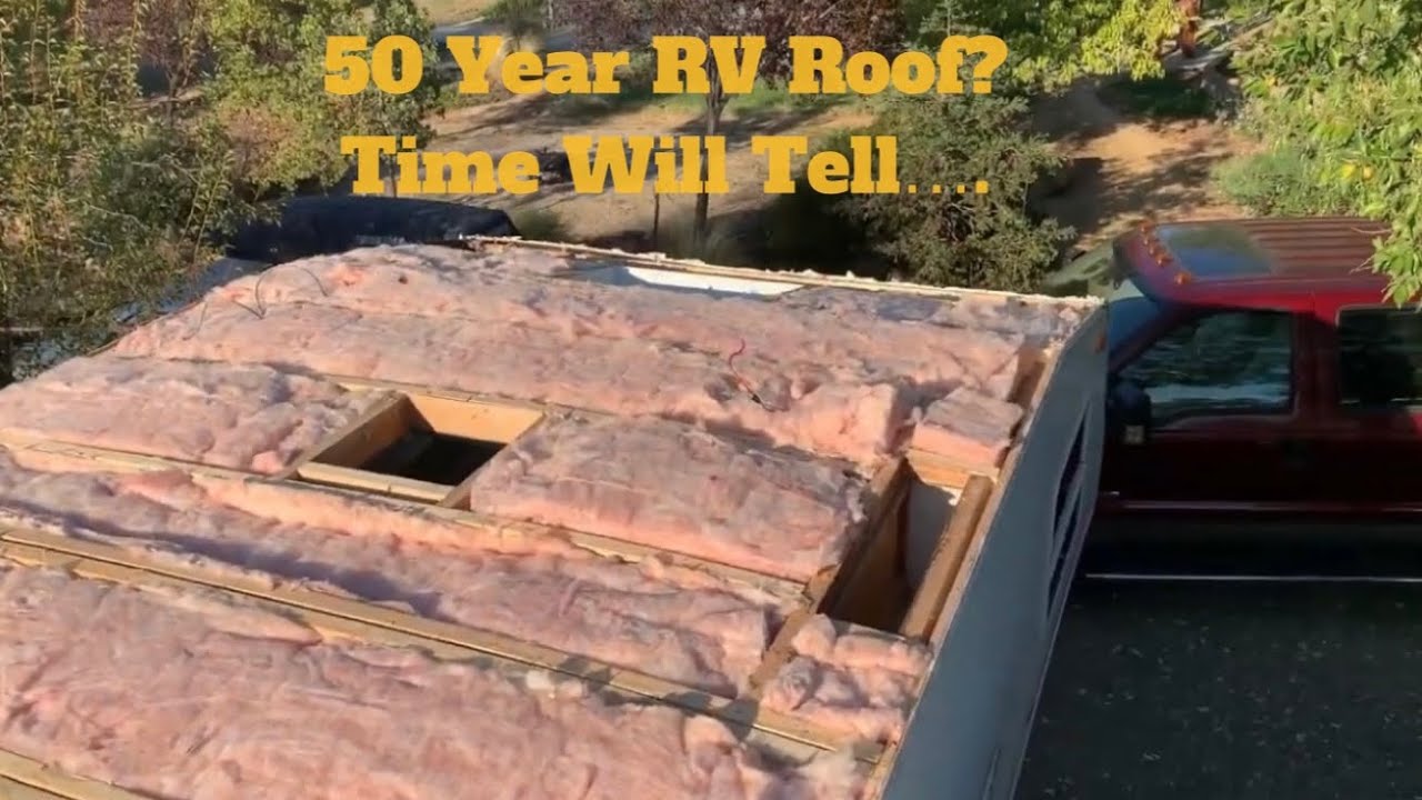 50 Year RV Roof Install - Repairing the Roof Rot & Rebuilding the Front Cap - Part 5