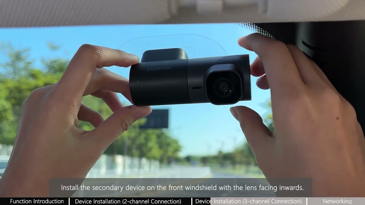 Step-by-Step Installation of the DDPAI Z60 Dual / Three-Channel Dash Cam