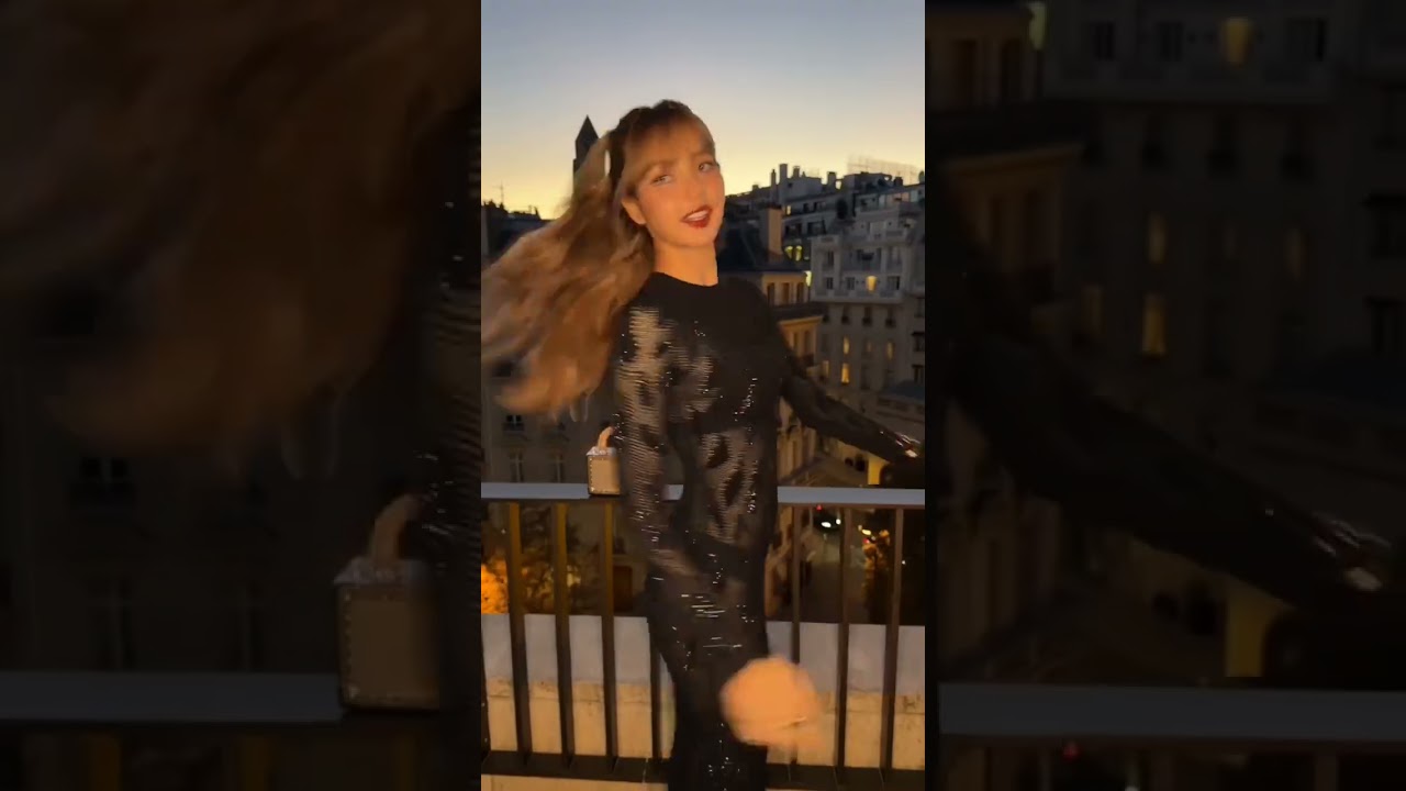 AFTER PARTY LOOK🫠🖤 #shorts #blackpink #lisa #lalisa #louisvuitton #pfw26 #blackpinknewedit #lilies