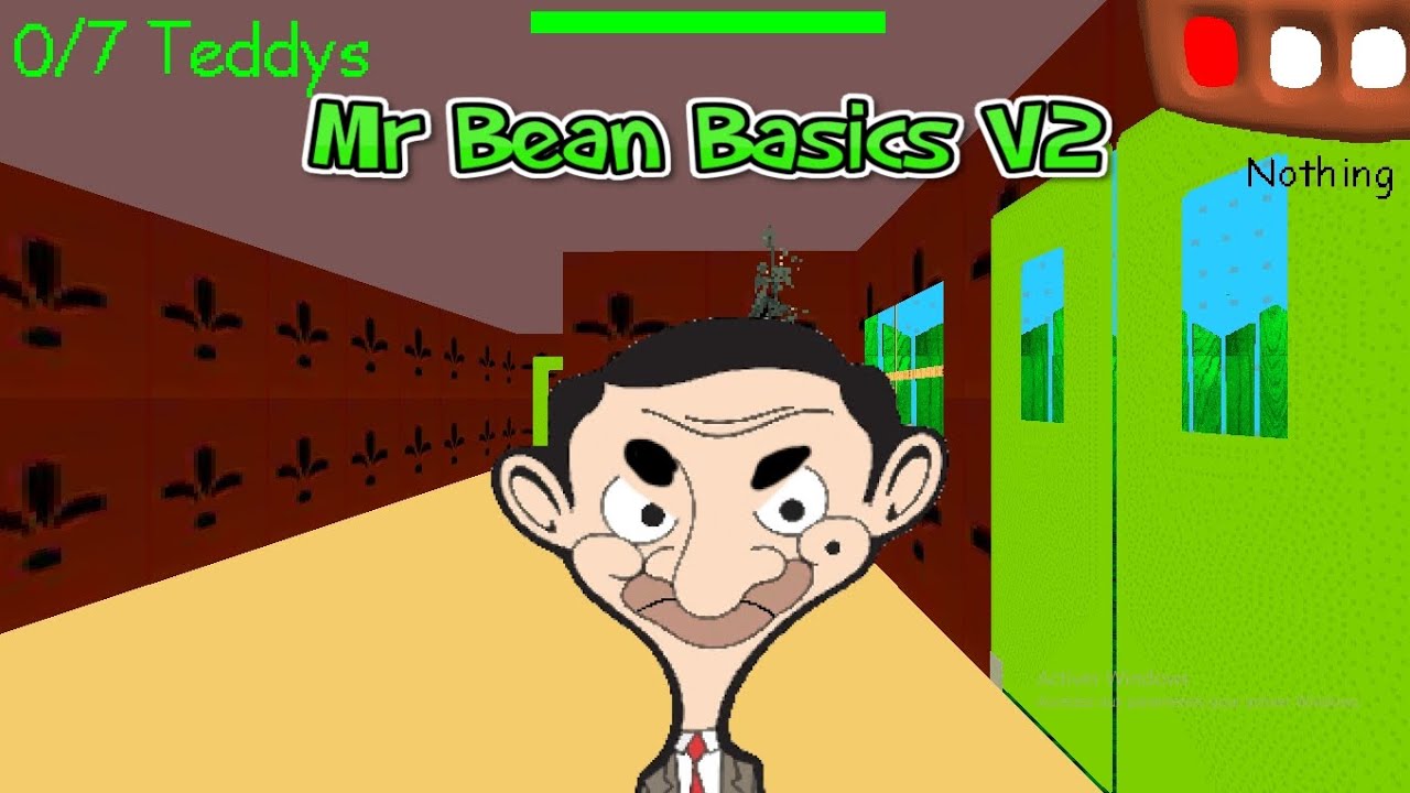 Mr.Bean's Basics in Education and Cartoons V2 Android (Baldi's Basics Mod Android)
