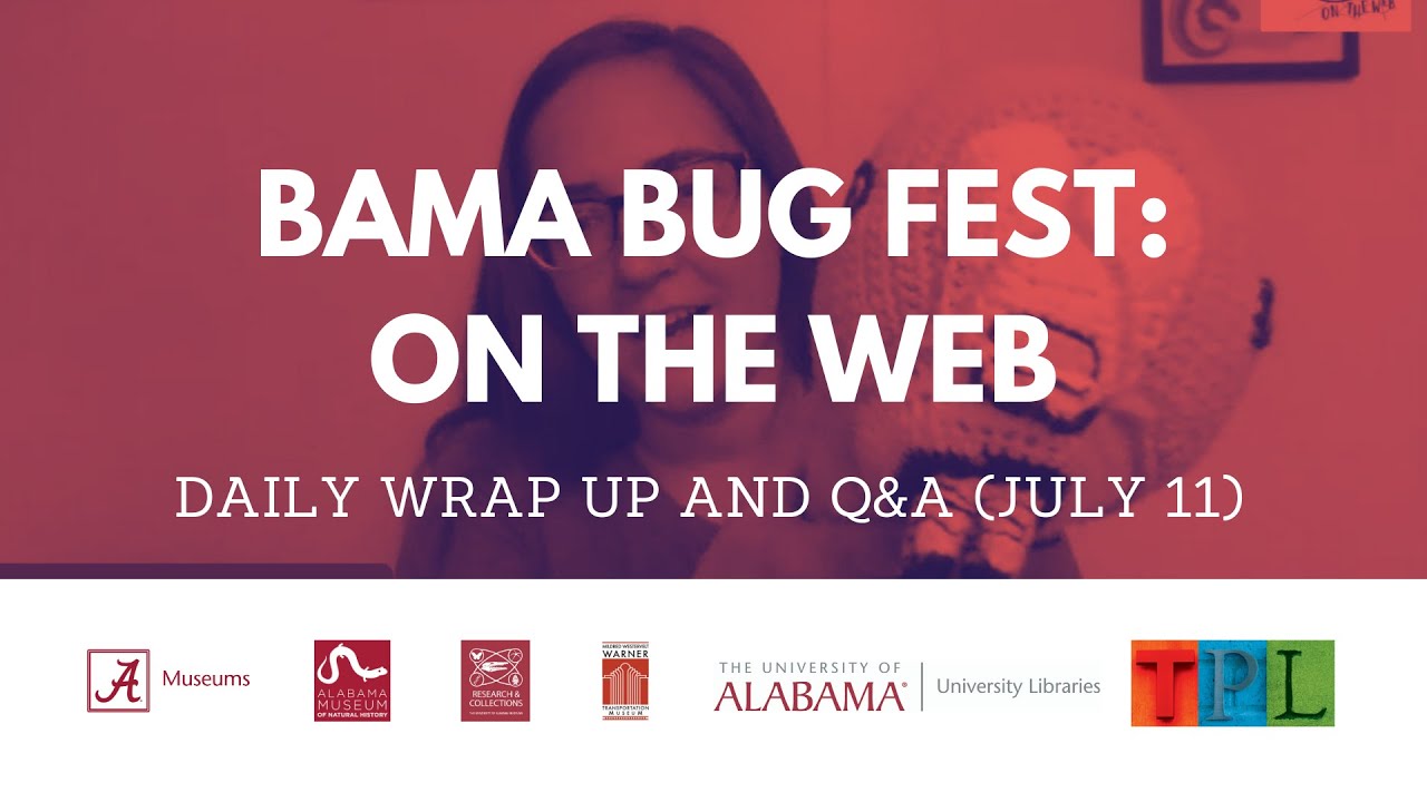 Bama Bug Fest: On the Web - Daily Wrap Up and Q&A (July 11)