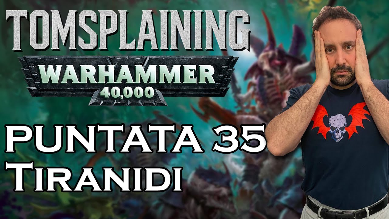 WARHAMMER 40K TYRANIDS LORE: La mente alveare, l'ombra nel Warp, la fame infinita.