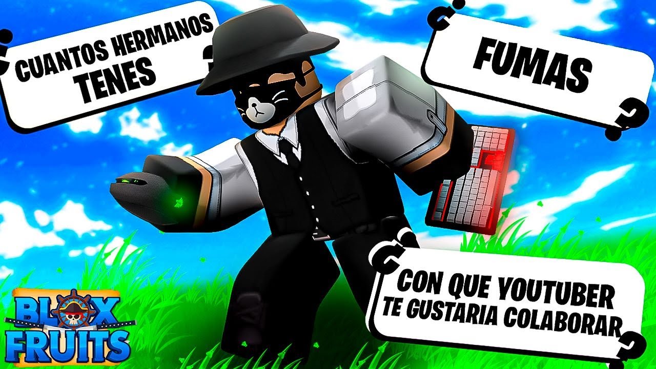RESPONDO PREGUNTAS MIENTRAS JUEGO BLOX FRUITS! 😎