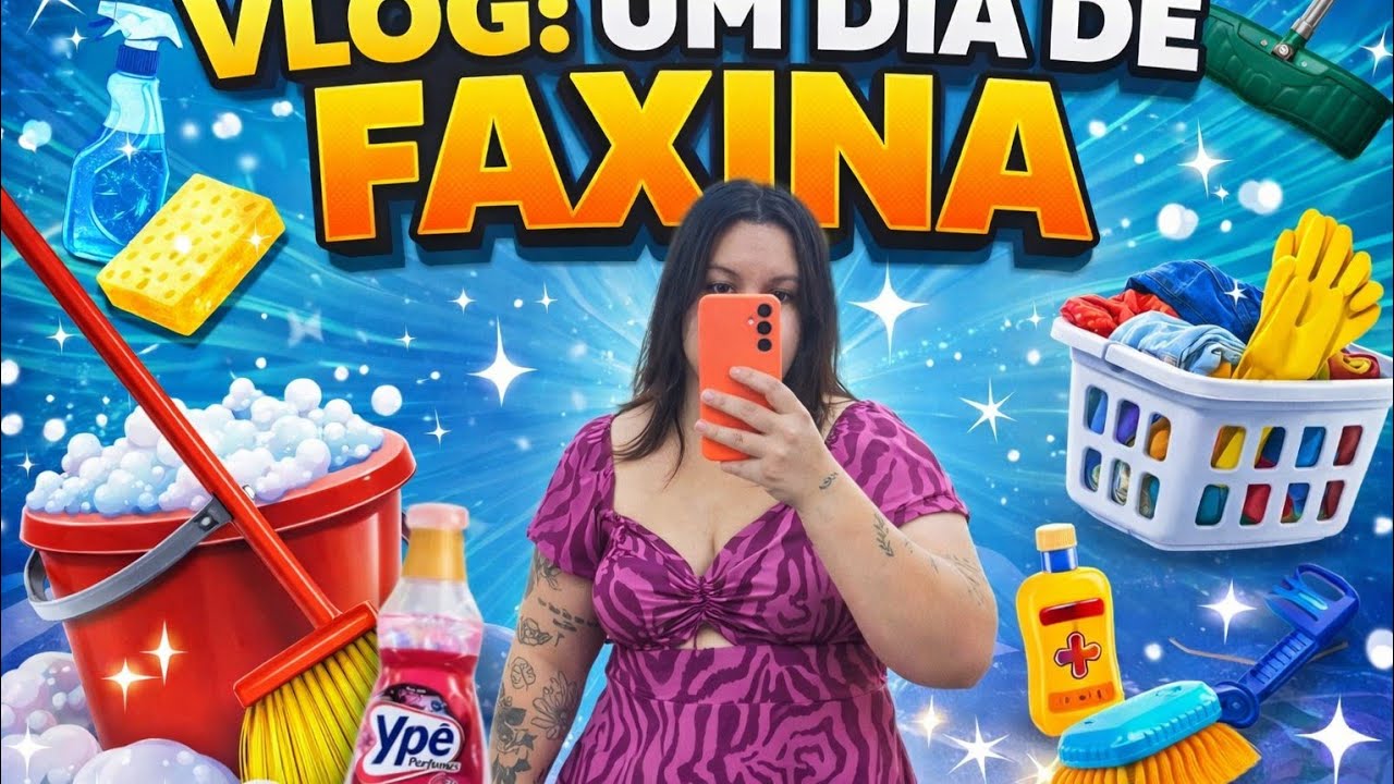 Vlog: Dia de faxina e fui na  loja de cosméticos