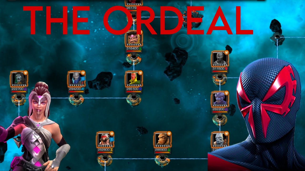 THE ORDEAL BUT SPIDERMAN 2099 SOLOS IT ALL | MCOC