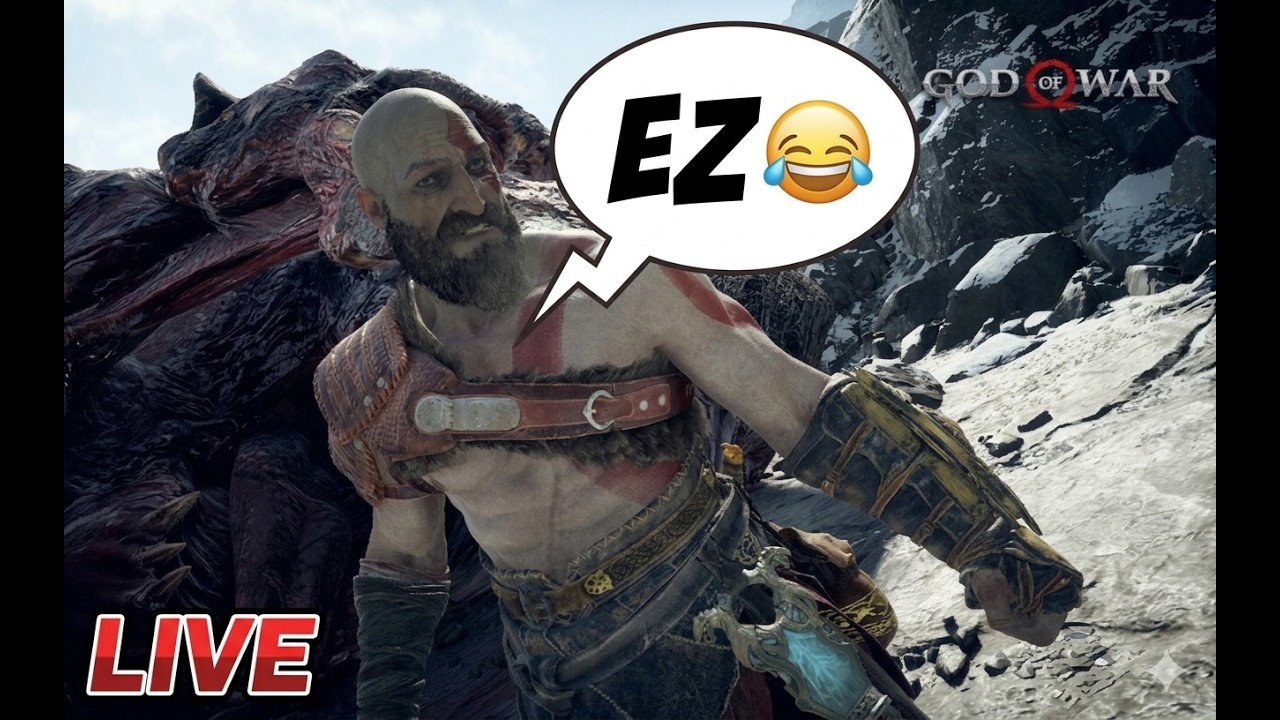 🔴 LIVE | Kratos Being hilarious | 5 GOD OF WAR