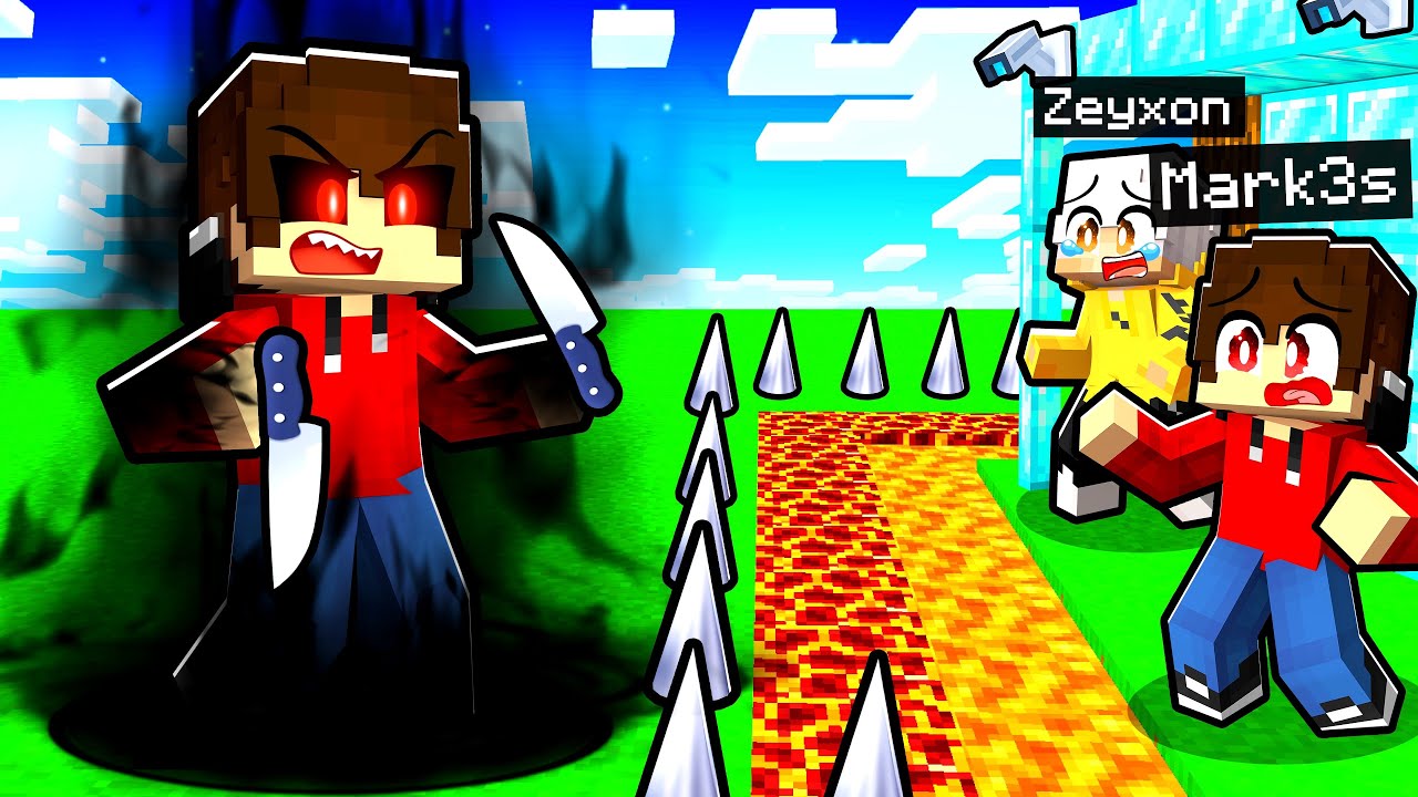 CASA SICURA contro MARK3S MALVAGIO in MINECRAFT!