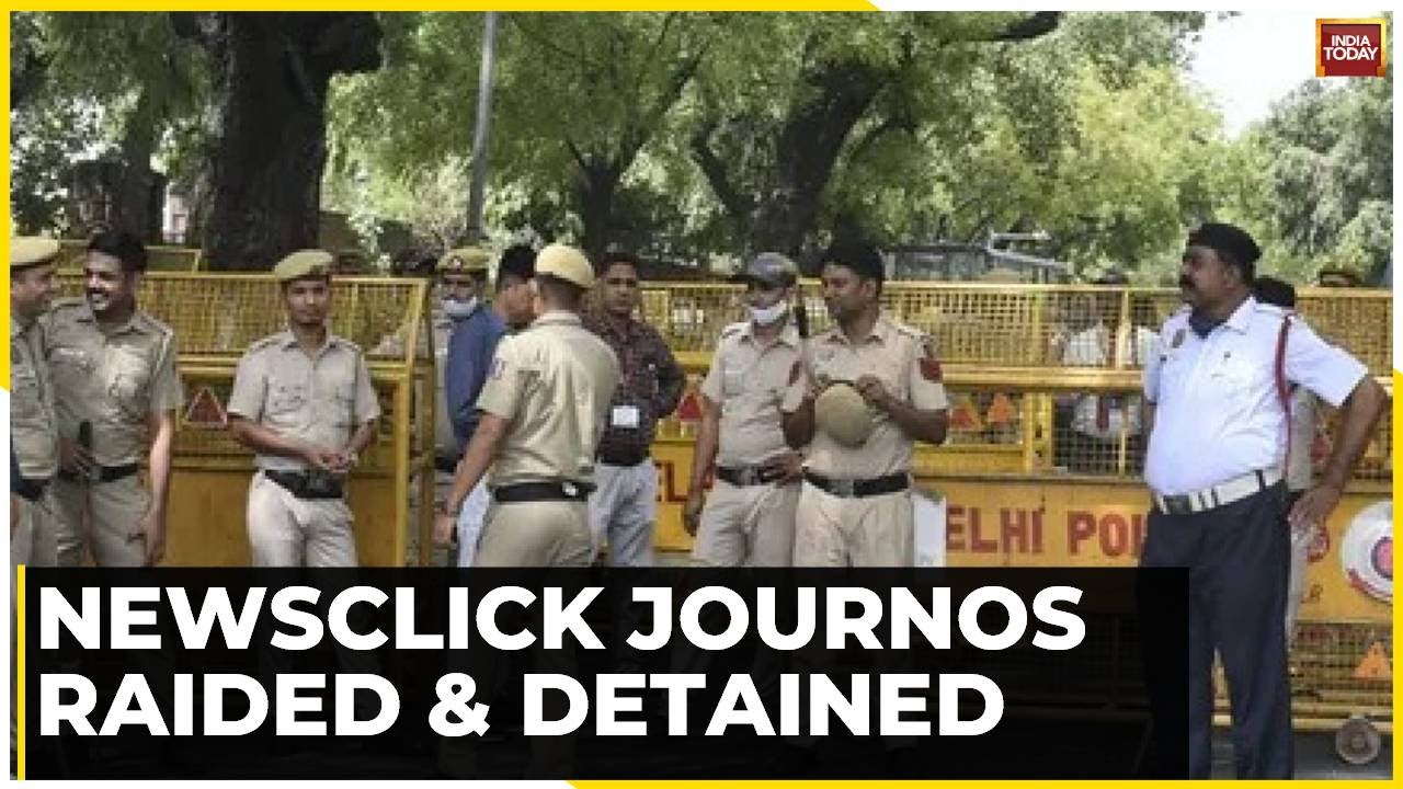 Journalists Raided LIVE: Journos Detained By Delhi Police | Delhi Police Raided Journalists In NCR
