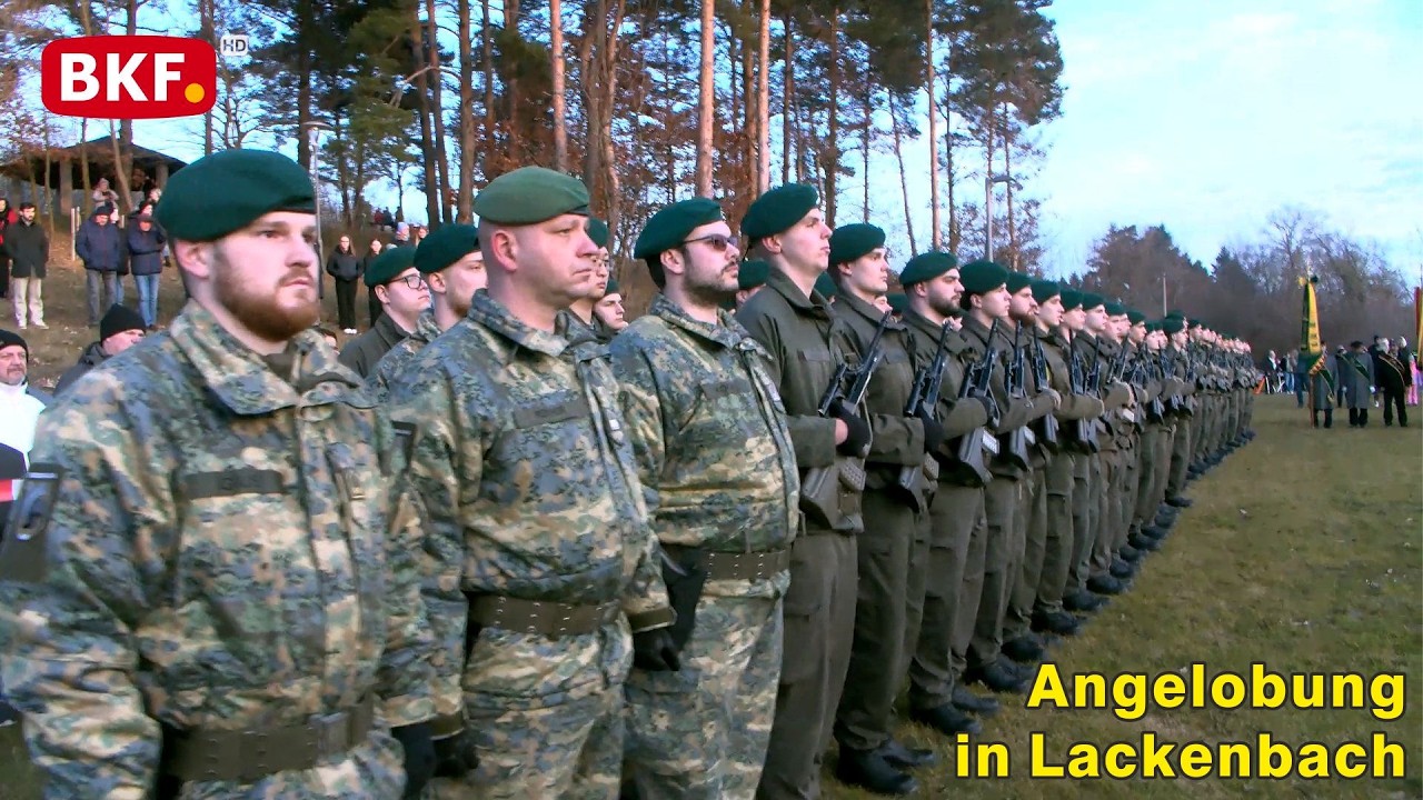 6. 2. 2026 - Bundesheer Angelobung in Lackenbach