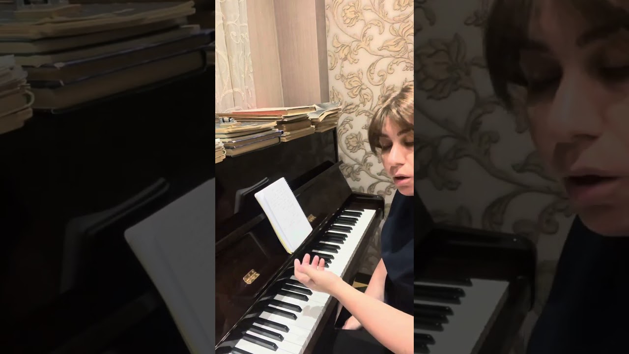 Musiqi  əbəbiyyatı fənni üzrə təqdim edilən musiqi nömrələrinin ifasına dair.