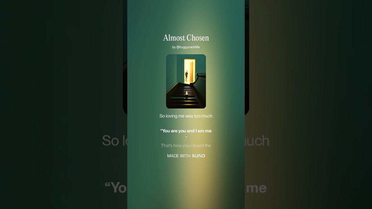 Almost Chosen#aimusic #lovesong #lovemusic