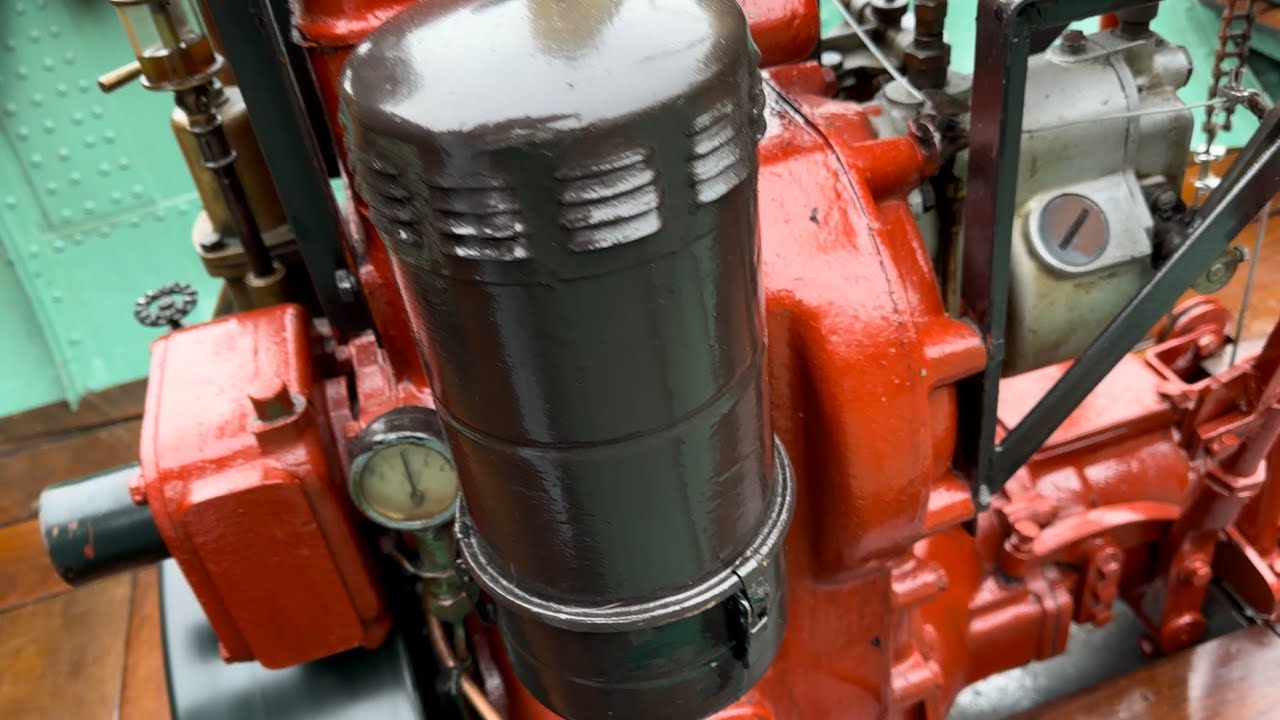 Vintage Samofa 1S108 diesel freezing start