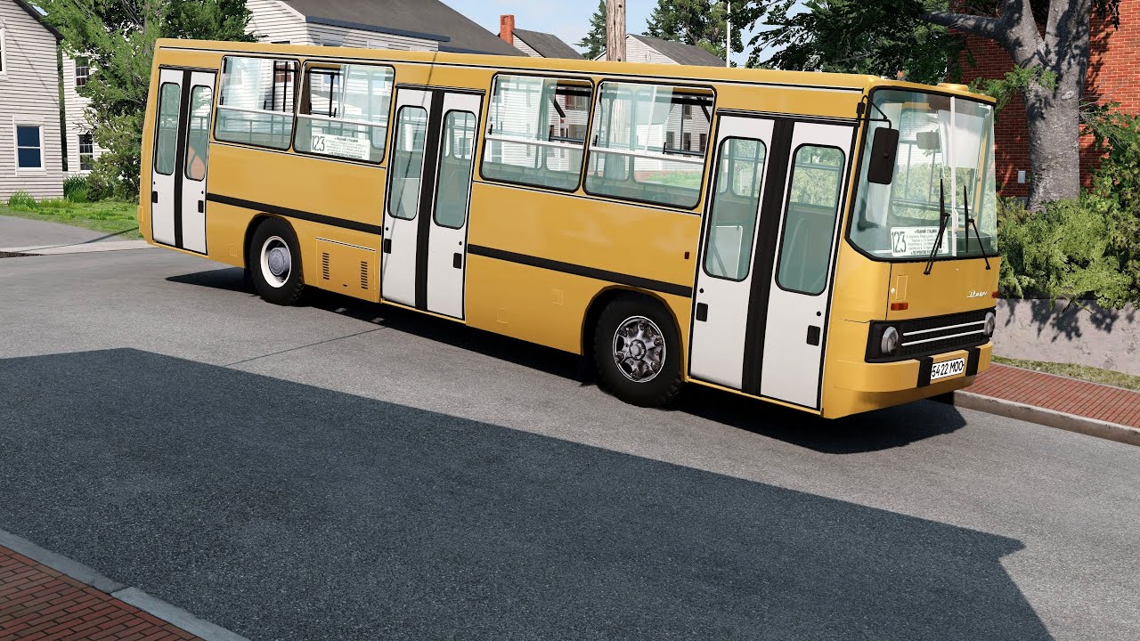 BeamNG Drive - Ikarus 260 Bus on the East Coast