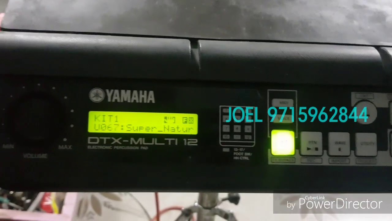 How to add extra wave tone in YAMAHA DTX Multi12. . .