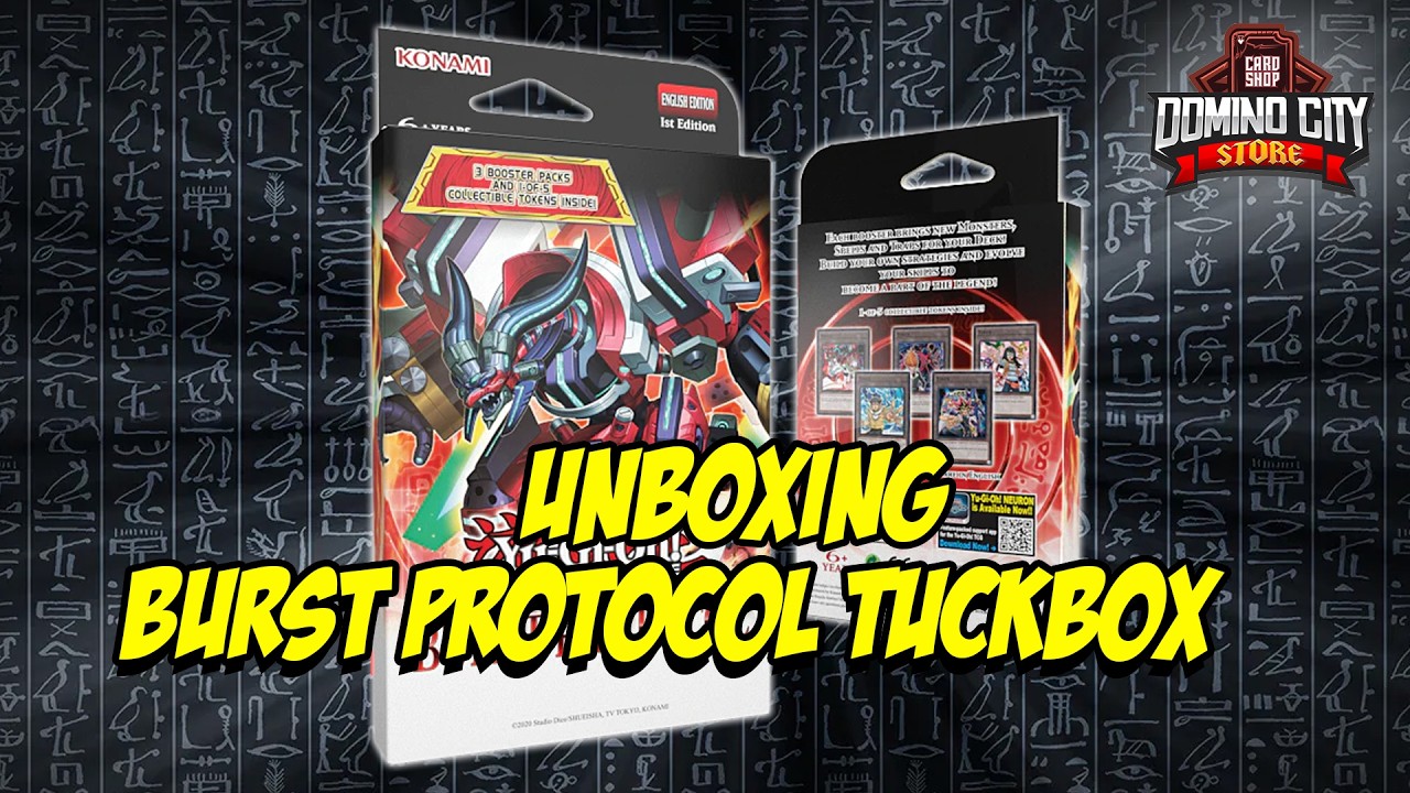 UNBOXING Burst Protocol Tuckbox
