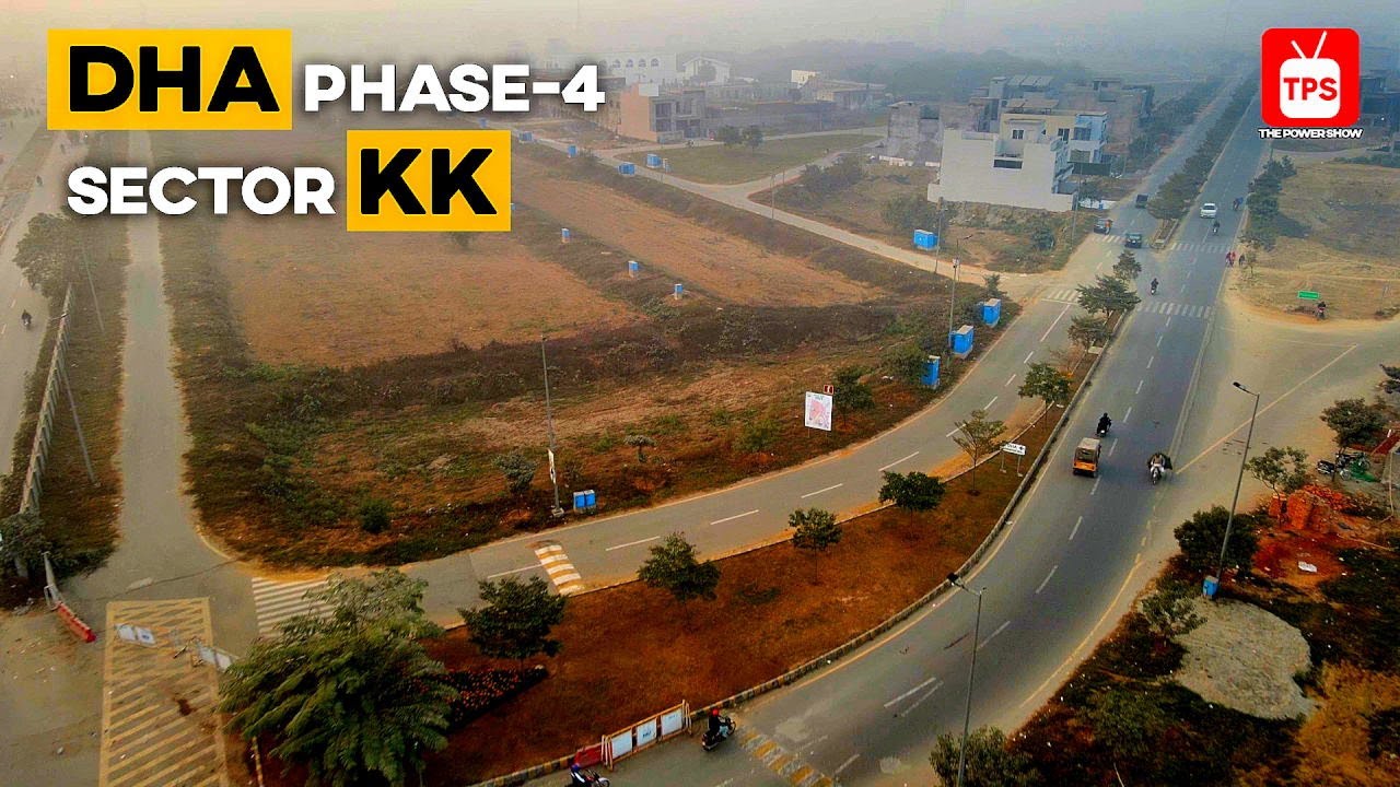 DHA Phase-4 Sector-KK Drone Video | Ariel Tour #DHA #video #love