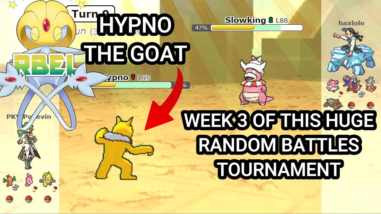 Hypno Destroyed My Opponent’s Team! (Pokemon Showdown Random Battles)