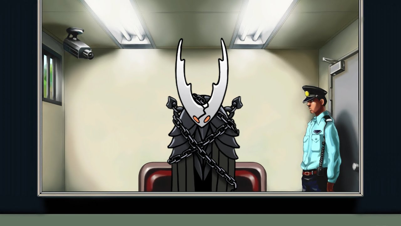 oh no the hollow knight is in jail