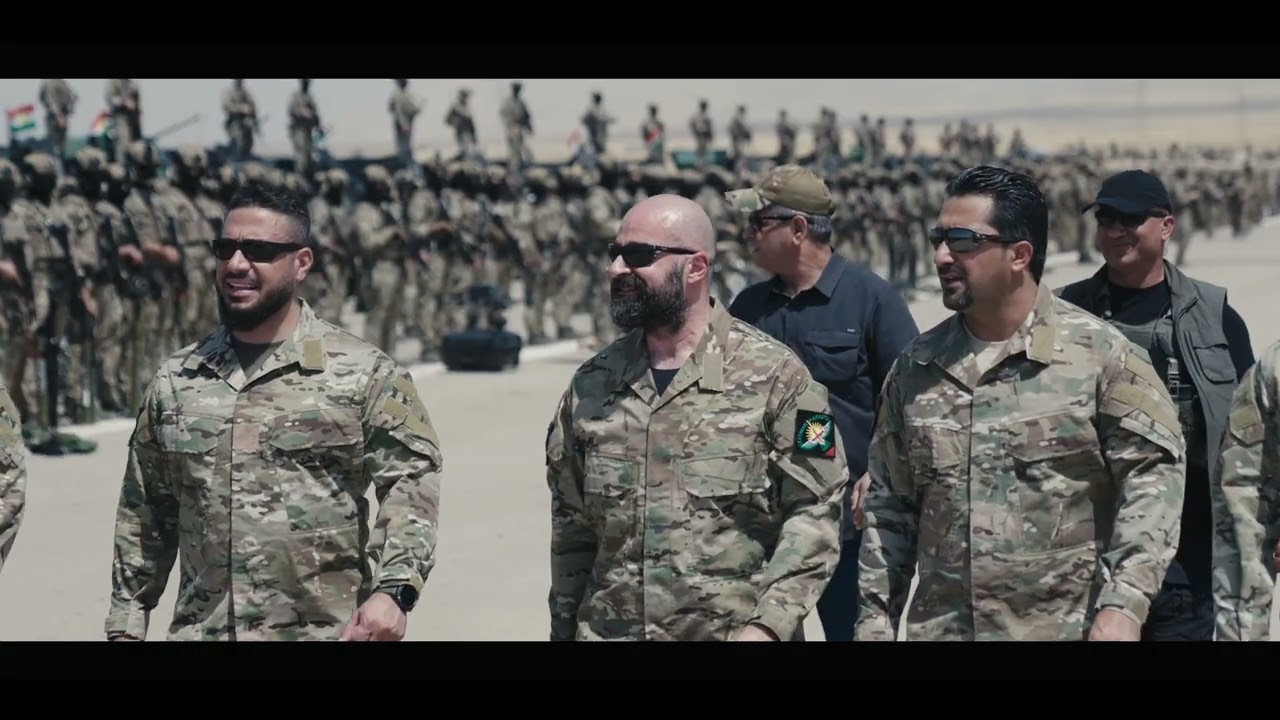 parade of CTG forces  نمایشی سەربازیی هێزەکانی دژەتیرۆر