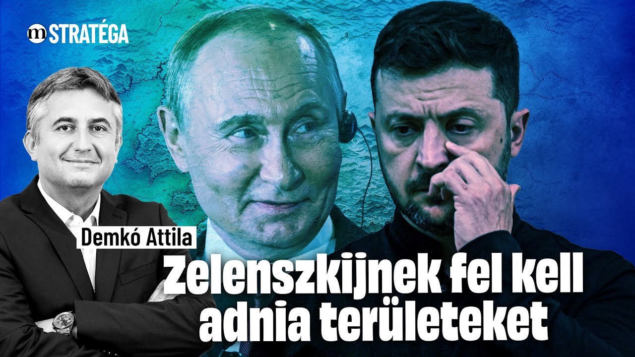 Ukrajna: Zelenszkij a túlélésért tárgyal? – Demkó Attila a Stratégában
