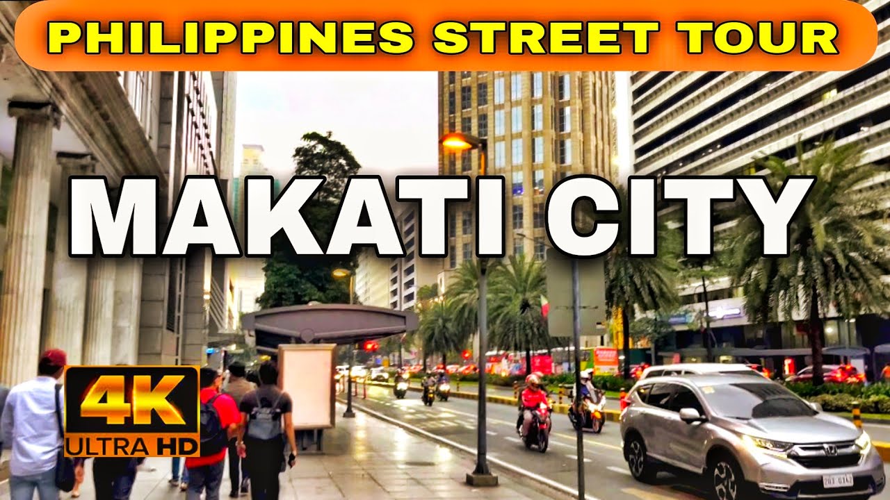 [4K UHD] Makati City Street Tour | Walking In The Heart Of The Philippines In Stunning 4K🇵🇭 