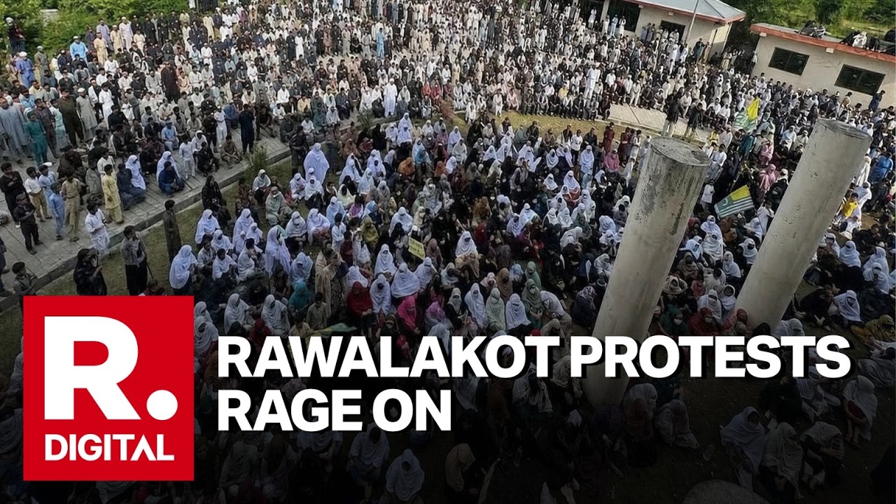 PoJK Strikes Intensify! JAAC Conducts Massive Protests Against Elections In PoJK