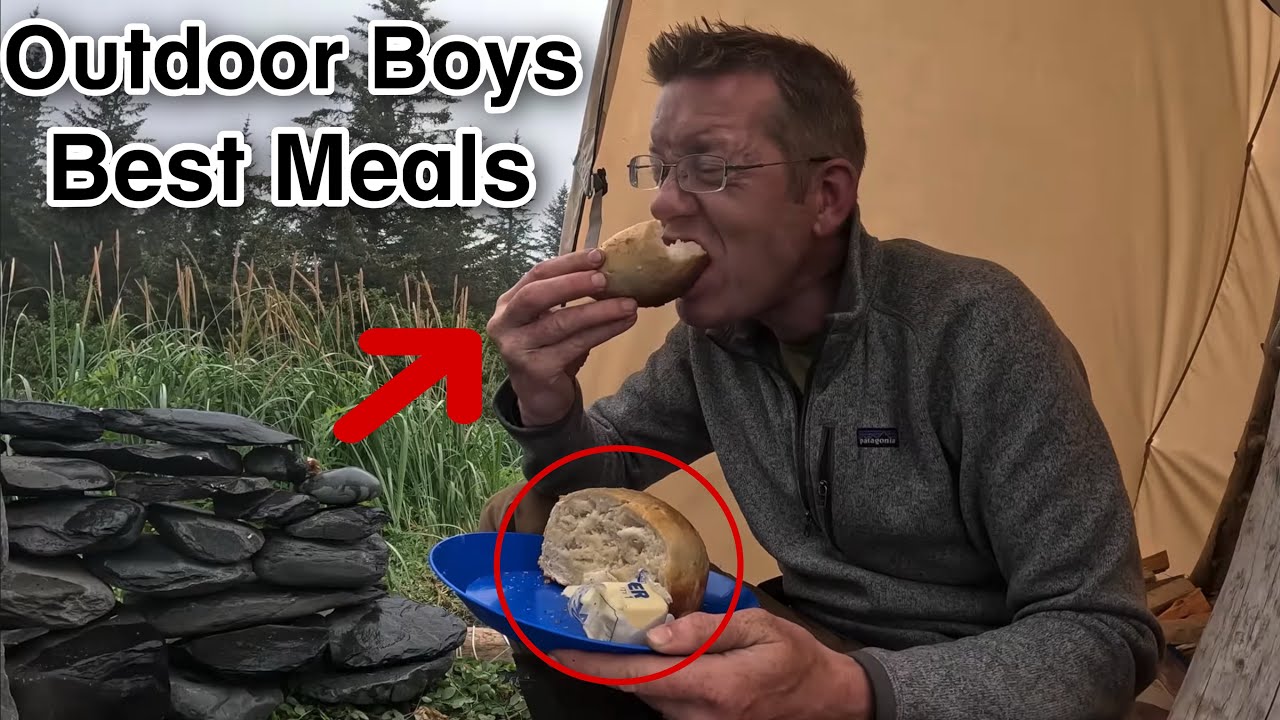 Best Outdoor Boys Meals Compilation | Cozy Night Meals 