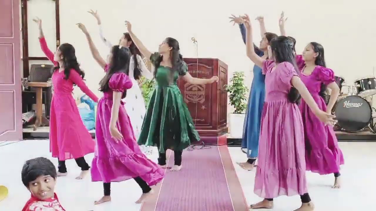 Sadaa Raja Hindi Dance Performance by Sunday School Students | @JosephRajAllamOfficial