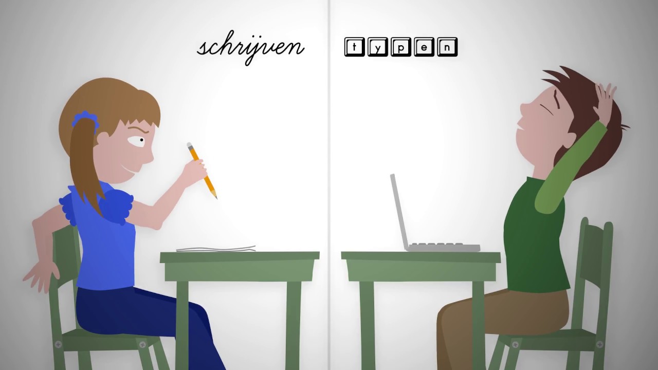 Schrijven versus typen