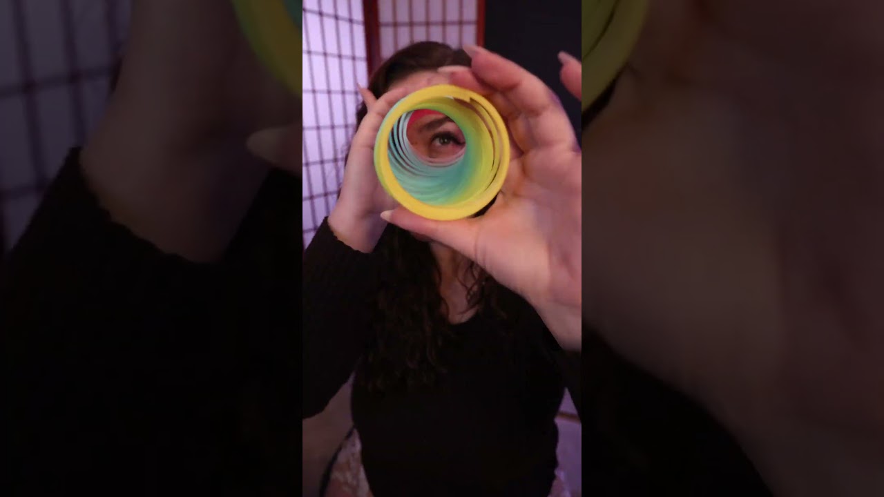 click this video NOW ! ♡ ♡ ♡ #asmr #asmrtriggers #slinky