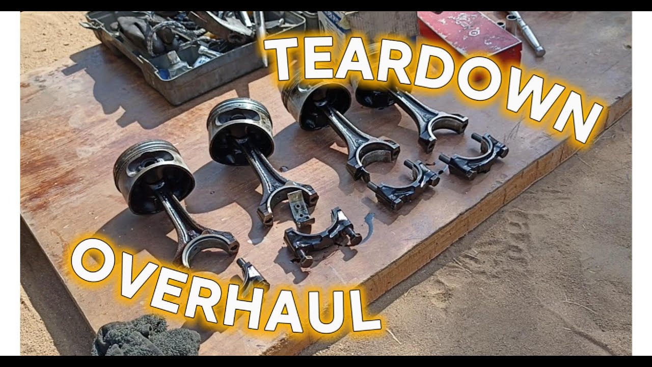 Opel Kadett Engine Teardown