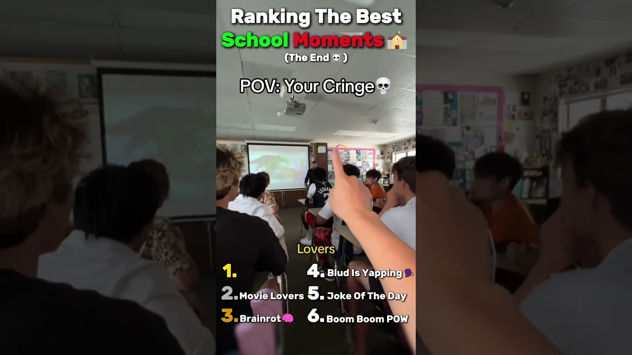 Ranking The Best School Moments