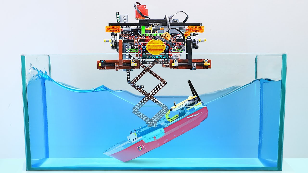 Testing Lego Ships Until They Sink! Experimental Boats in Action
