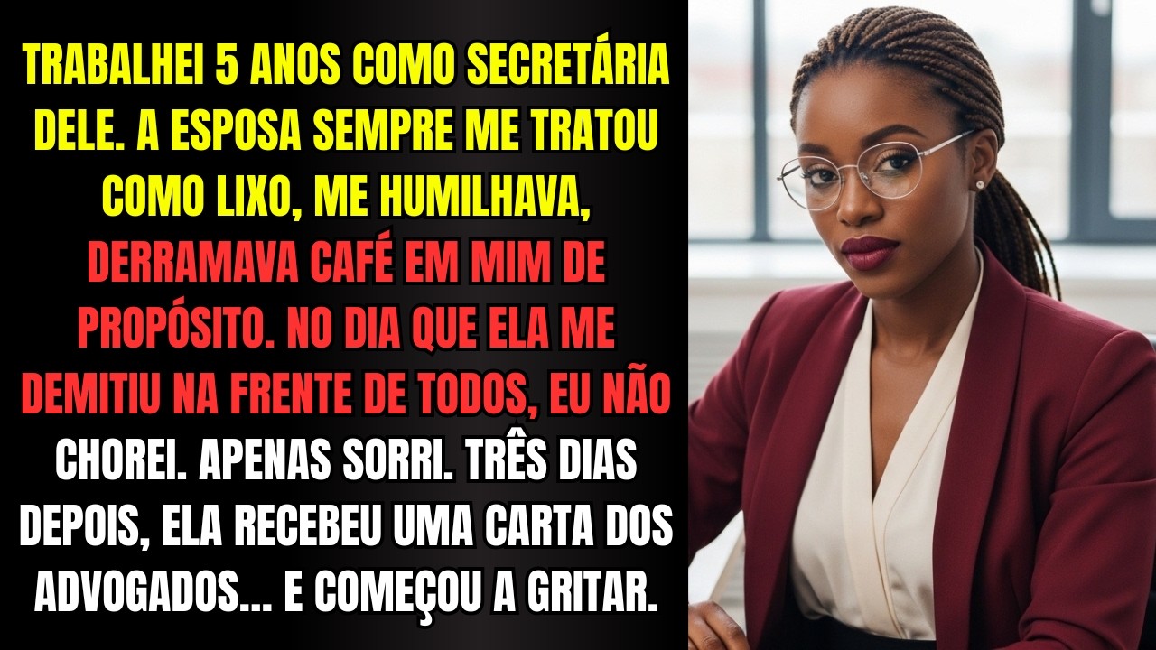Ela derramava café em mim de propósito. Me demitiu rindo. Minha VINGANÇA a destruiu em 72h