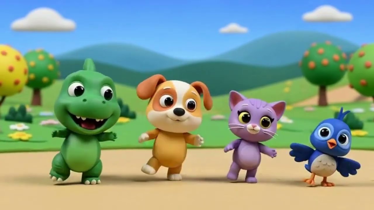 Dino and His Friends! 🦖