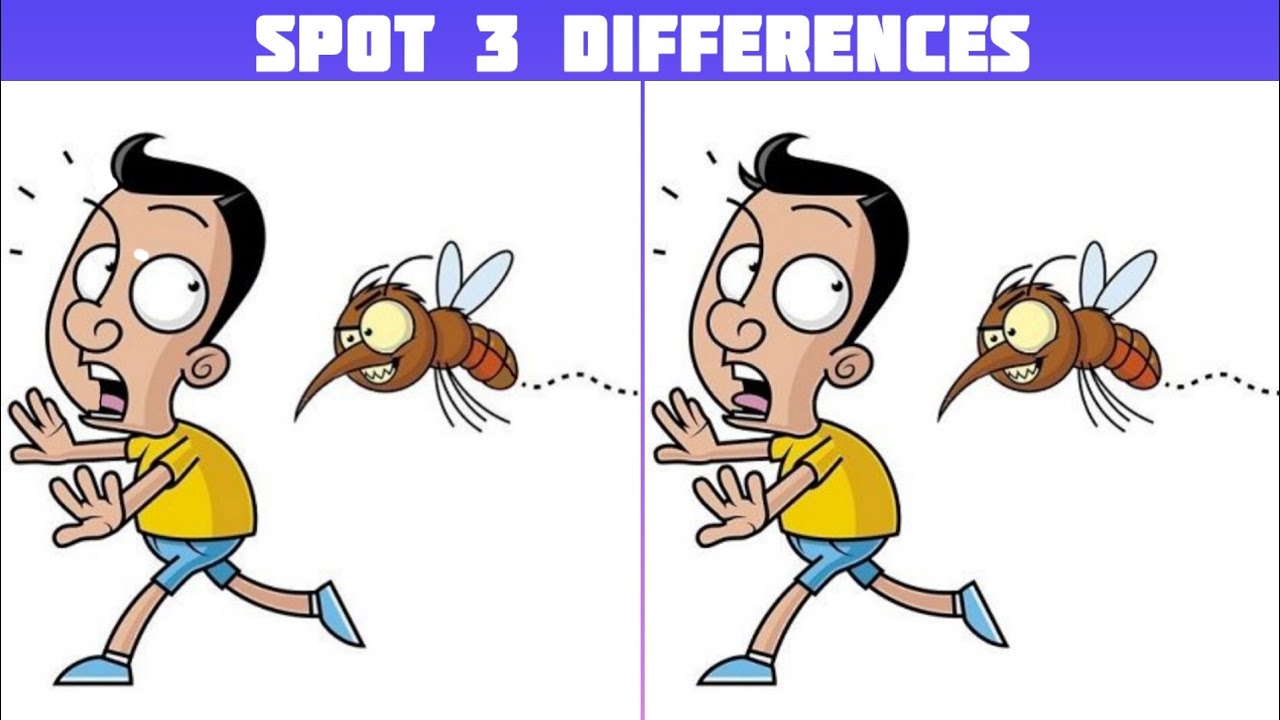 Spot 3 differences