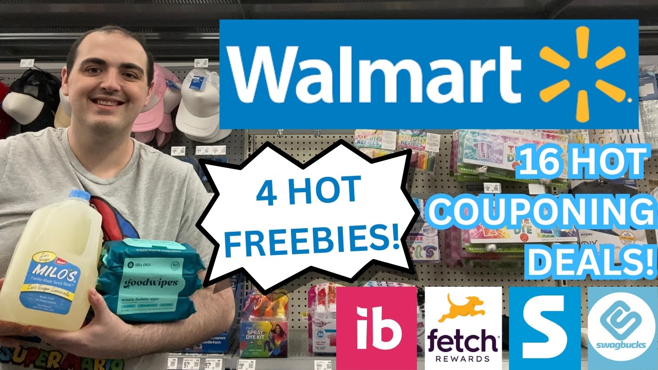 4 HOT FREEBIE DEALS AT WALMART! ~ 16 HOT WALMART COUPONING DEALS! ~ MARCH 2026