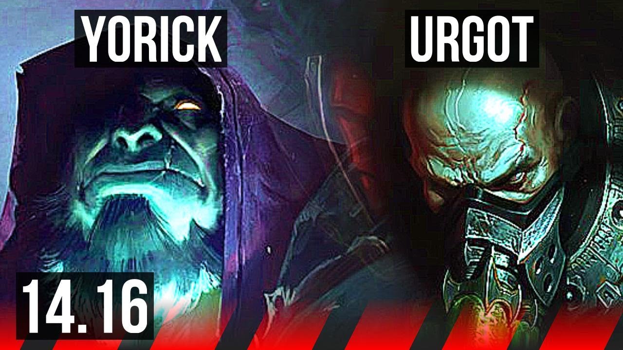 YORICK vs URGOT (TOP) | 5/0/1 | EUW Master | 14.16