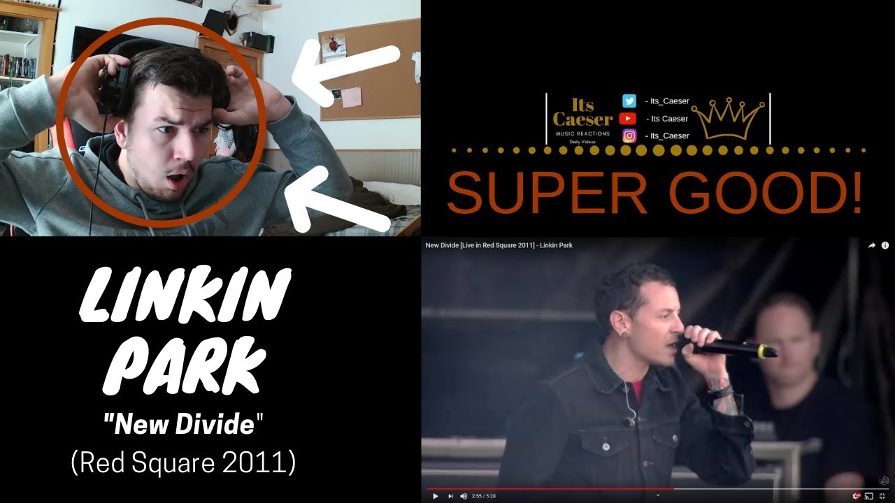 New Divide [Live in Red Square 2011] - Linkin Park || MY REACTION!!!