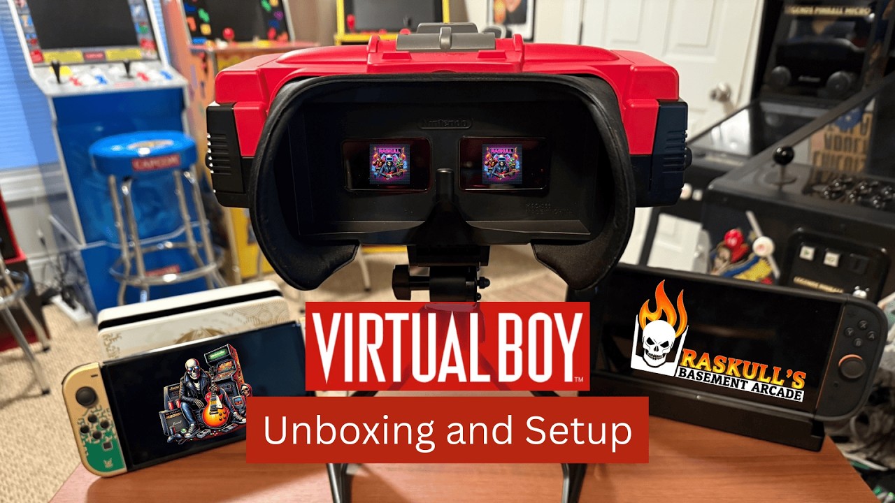 Распаковка и настройка Nintendo Virtual Boy