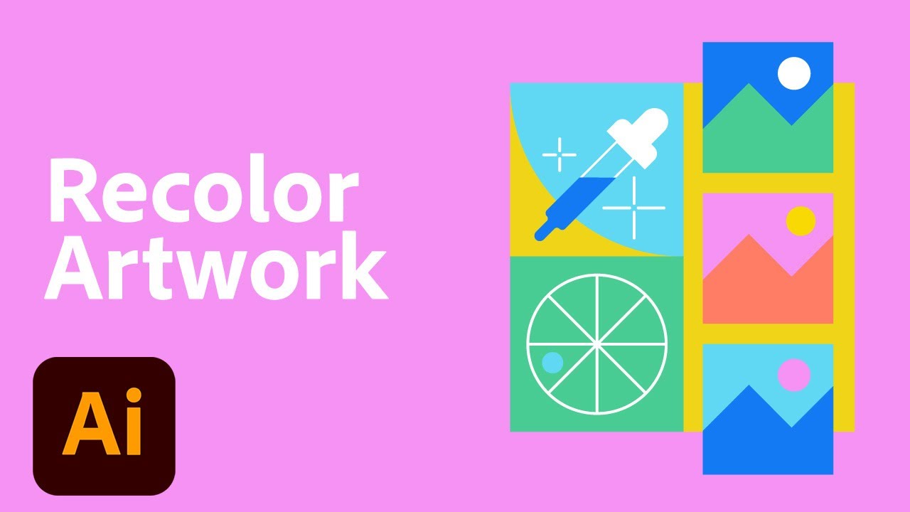 How to Easily Change the Color of Artwork in Illustrator | Adobe Creative Cloud