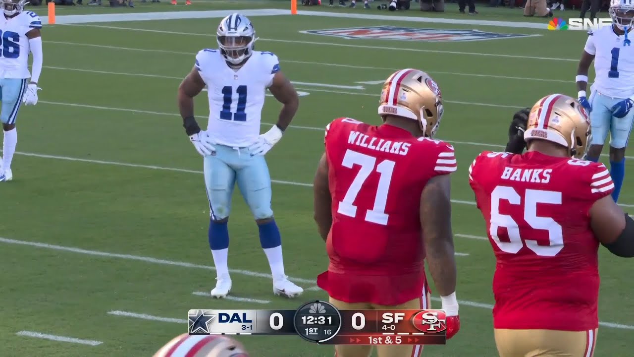 Trent Williams vs Micah Parsons & DeMarcus Lawrence (2023) | OL vs DL Matchup